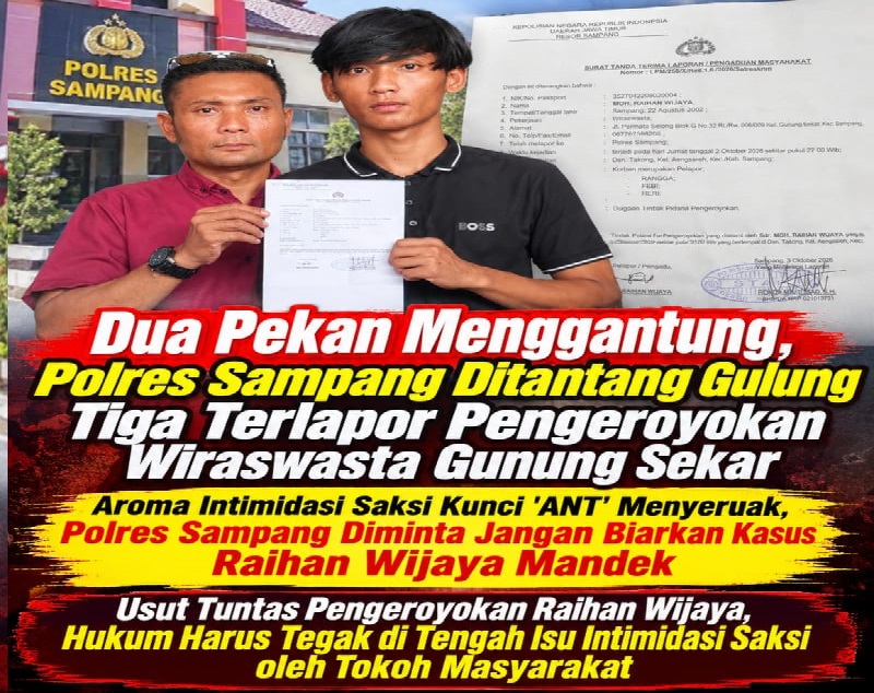 Aroma Intimidasi Saksi Kunci 'ANT' Menyeruak, Polres Sampang Diminta Jangan Biarkan Kasus Raihan Wijaya Mandek