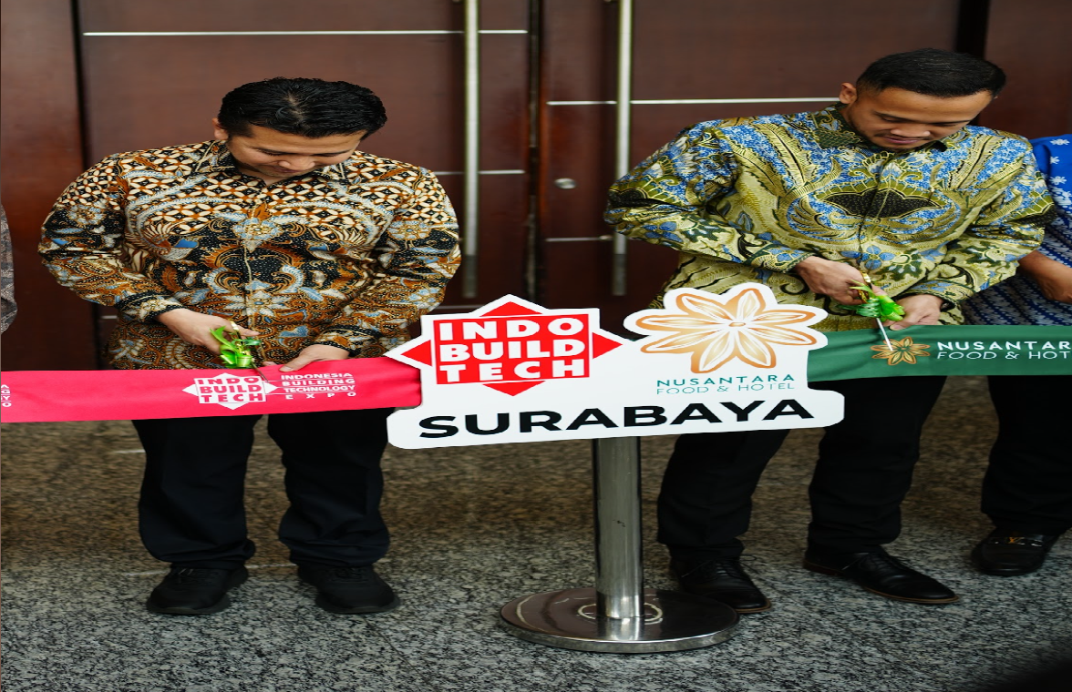 IndoBuildTech Surabaya 2026 Perkuat Ekosistem Arsitektur, Desain Interior, dan Konstruksi di Jawa Timur