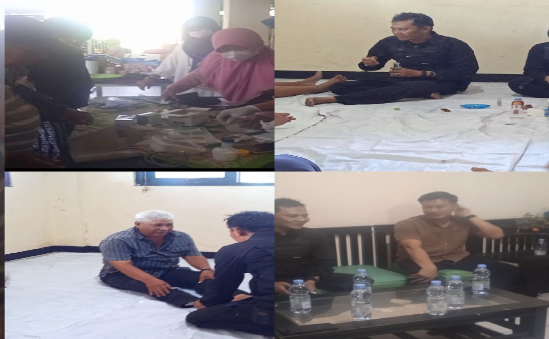 Dari Balai RW 04 Bangunsari Timur, Layanan Kesehatan Dekatkan Polisi dengan Warga